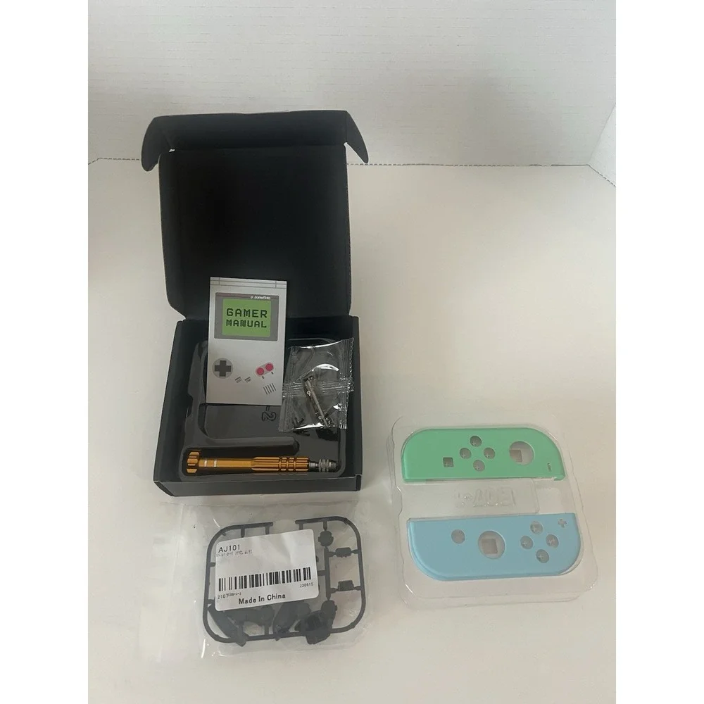 Extreme Rate DIY Replacement Shell Buttons For Nintendo Switch Blue & Green